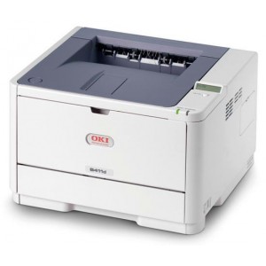 OKI B411d LED Printer - 1200x1200dpi 33 แผ่น/นาที 