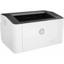 HP Laser 107w (4ZB78A) A4 Black and White Laser Printer - 600x600dpi 20 แผ่น/นาที 