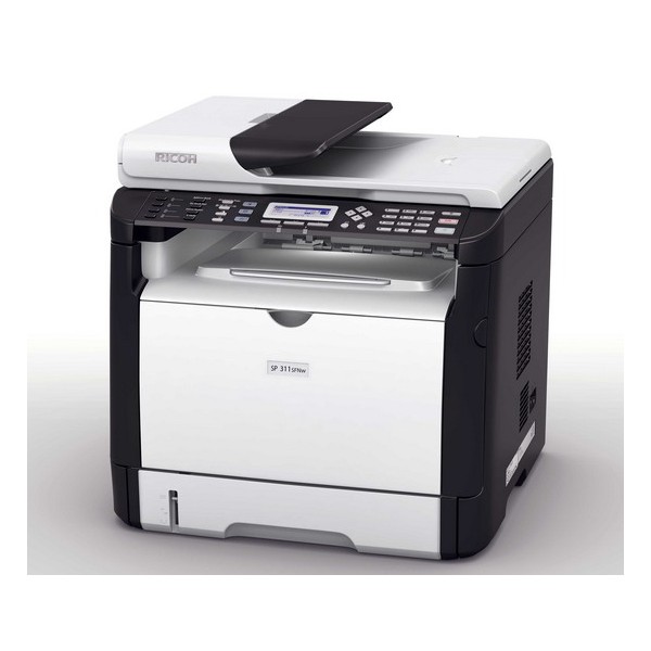 Ricoh Aficio SP 311SFN Black and White Multifunction Laser Printer