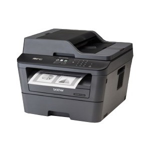 Brother MFC-L2740DW Monochrome Laser Multi-Function Printer with Wireless - 2400x600dpi 30ppm