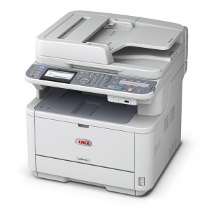 OKI MB491dn Duplex Network Mono Laser Multifunction Printer - 1200x1200dpi 40ppm