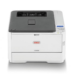 OKI C332dn Duplex Network Color Laser Printer - 1200x600dpi 26ppm