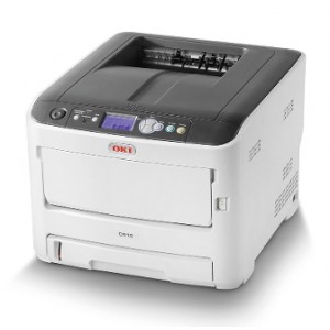 OKI C612n Network Color Laser Printer - 1200x600dpi 34 แผ่น/นาที 