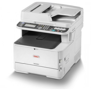 OKI MC363dn Duplex Network Color Laser Multifunction Printer - 1200x600dpi 26ppm
